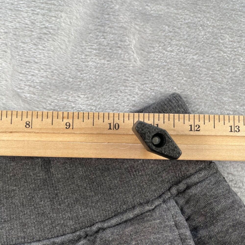 Athleta Sweatpants Womens XS Gray Ribbed Textured Tencel‎ Blend Ankle Cropped - Picture 4 of 15